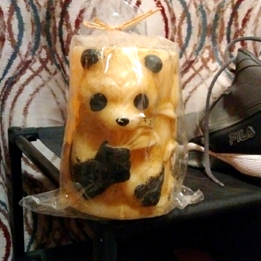 Panda Candle